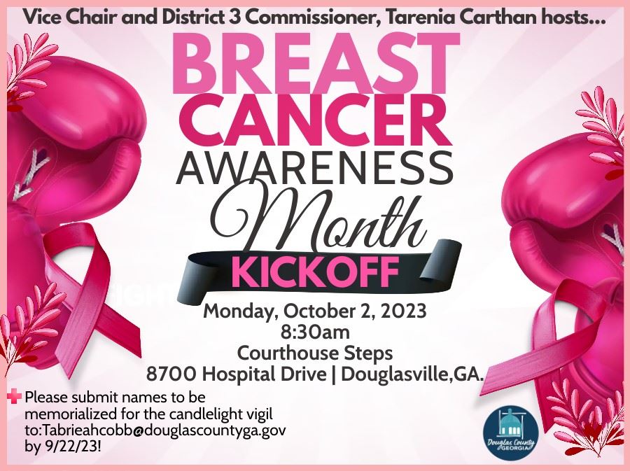 Breast Cancer Awareness Month Kickoff