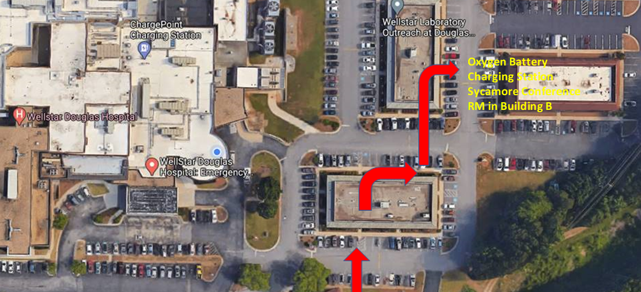 oxygen recharging station