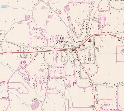 USGS Austell Quad 1954_1968 revisions