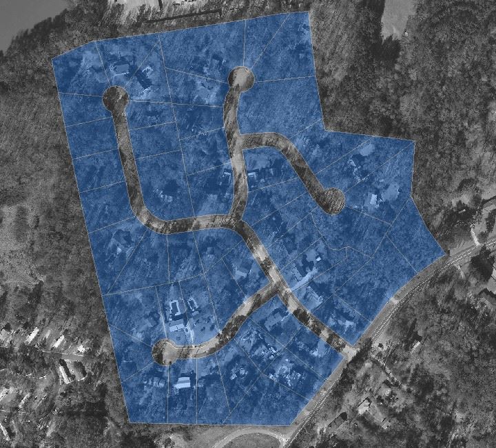 Boulder Park Estates GIS map