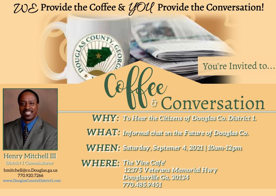 Coffee  Conversation (front) -  (Sept. 4th)